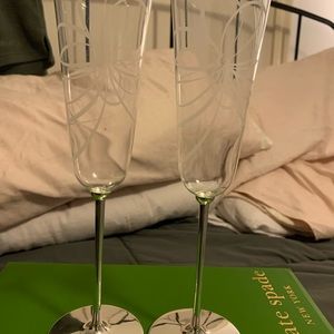 kate spade flute pair